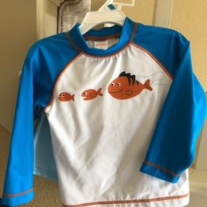 Gymboree 2 piece boys swim set